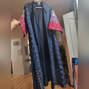 Women's Multicolor Patterned Thai Coat